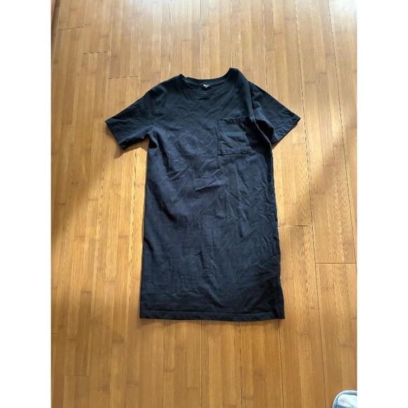 Quince  100% Organic Cotton Relaxed T-Shirt Dress Medium Small S - Picture 2 of 5